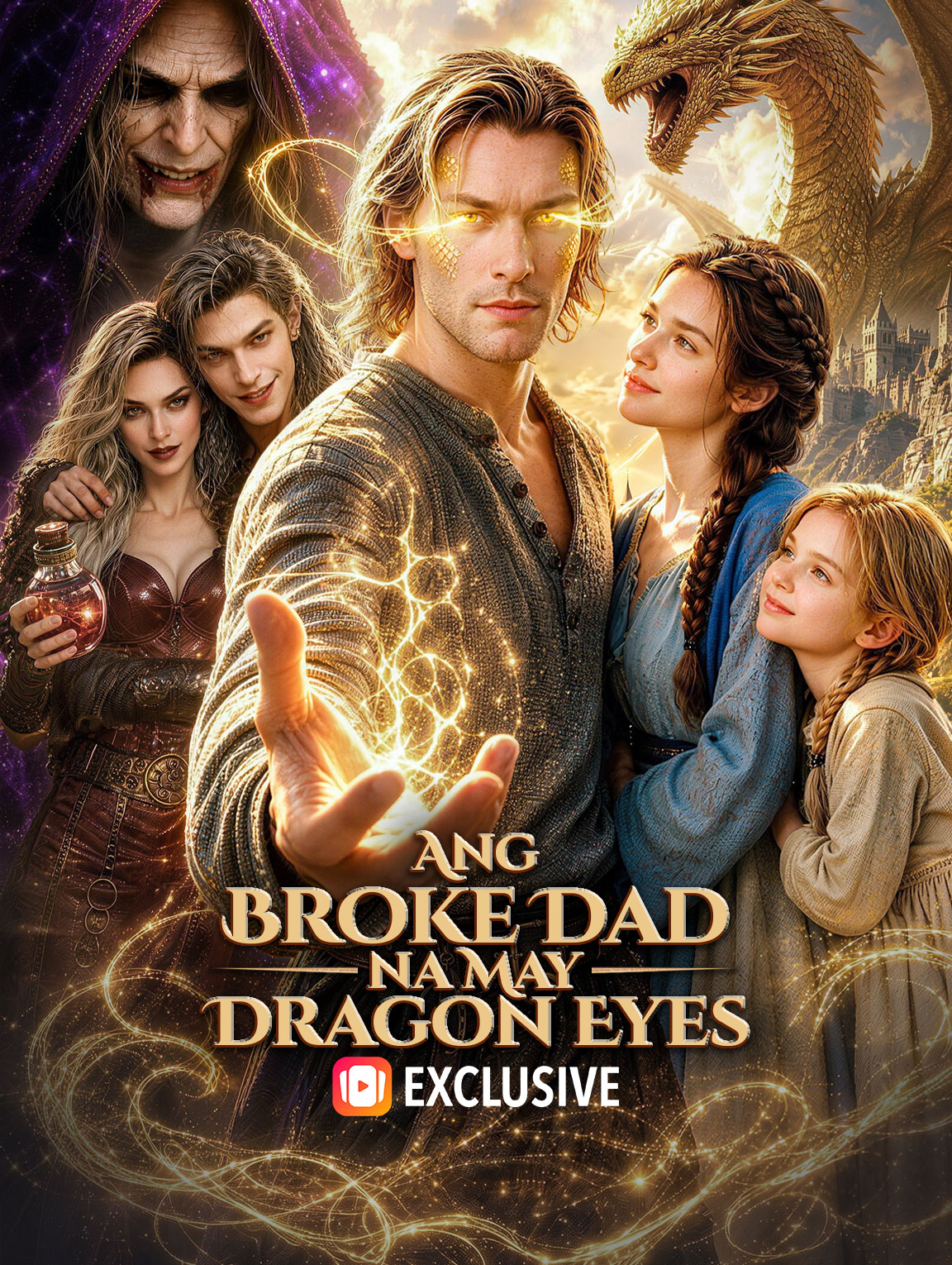 Ang Broke Dad na May Dragon Eyes