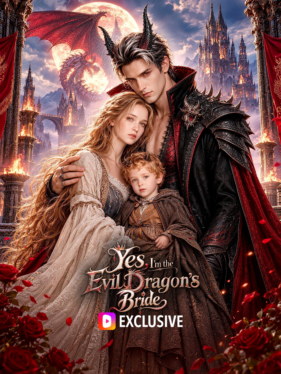 Yes，I'm the Evil Dragon's Bride poster
