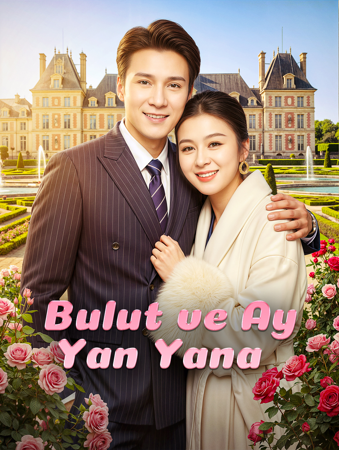 Bulut ve Ay Yan Yana