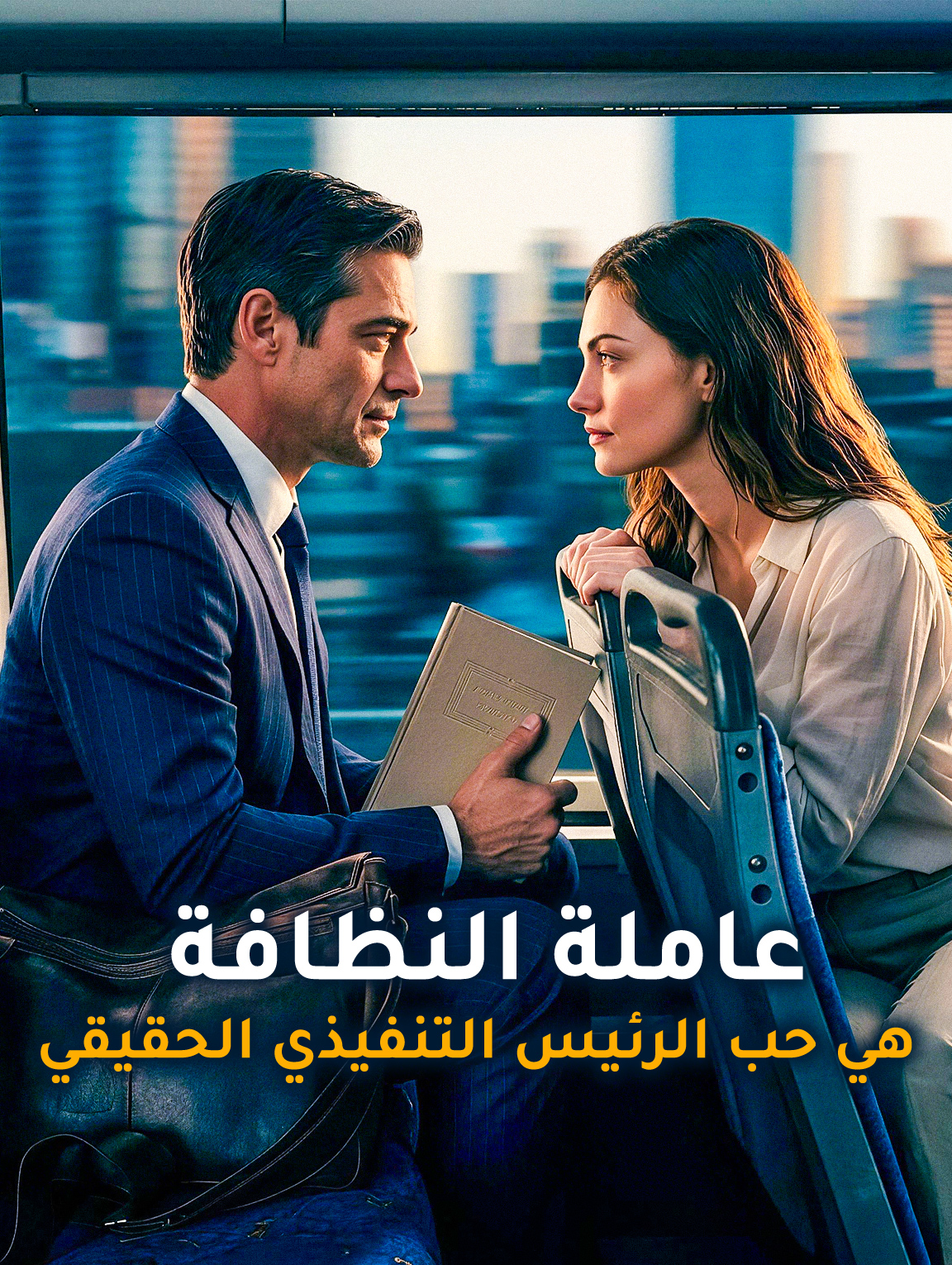 عاملة النظافة هي حب الرئيس التنفيذي الحقيقي