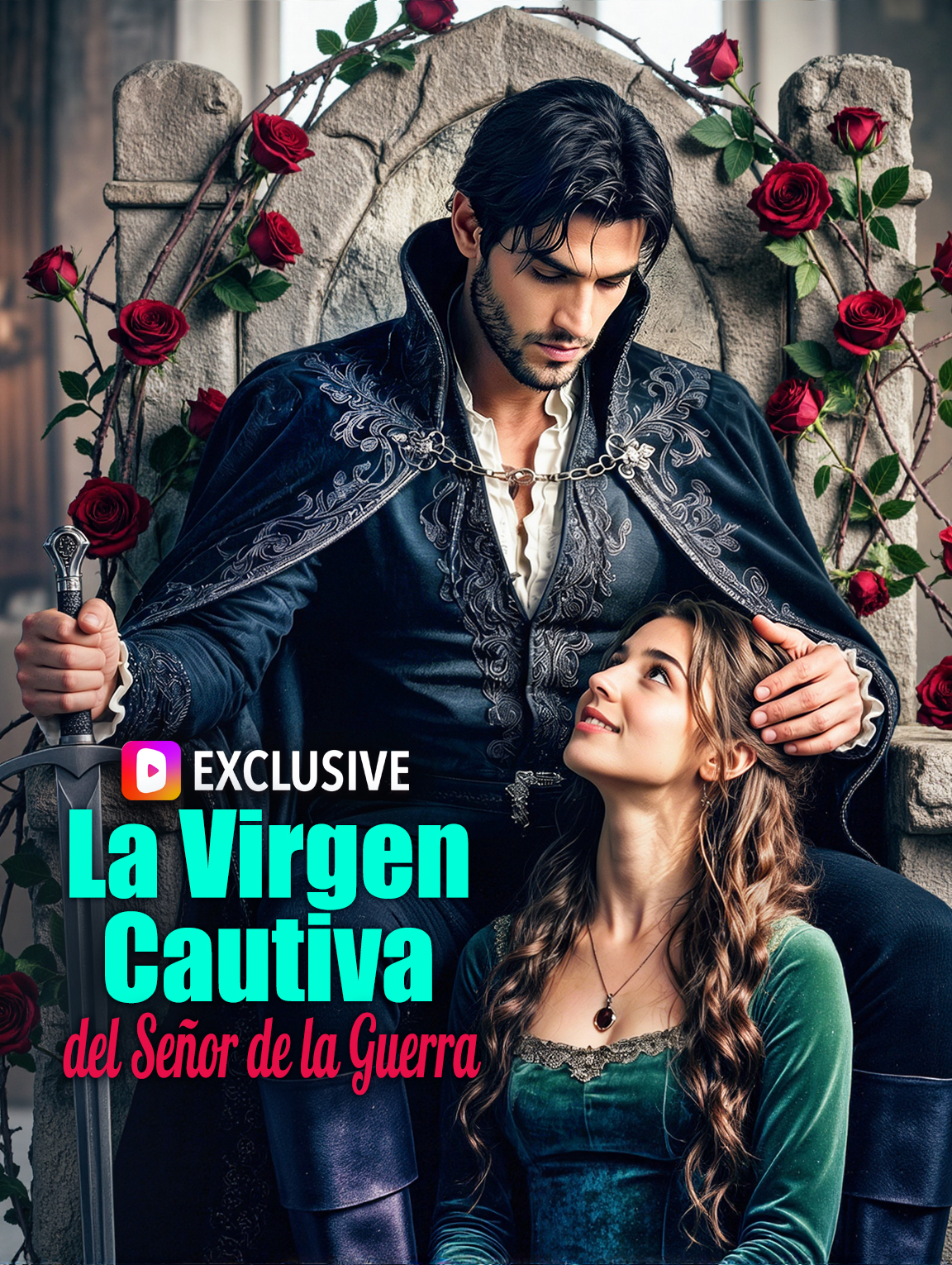โปสเตอร์ La Virgen Cautiva del Señor de la Guerra(Doblado)