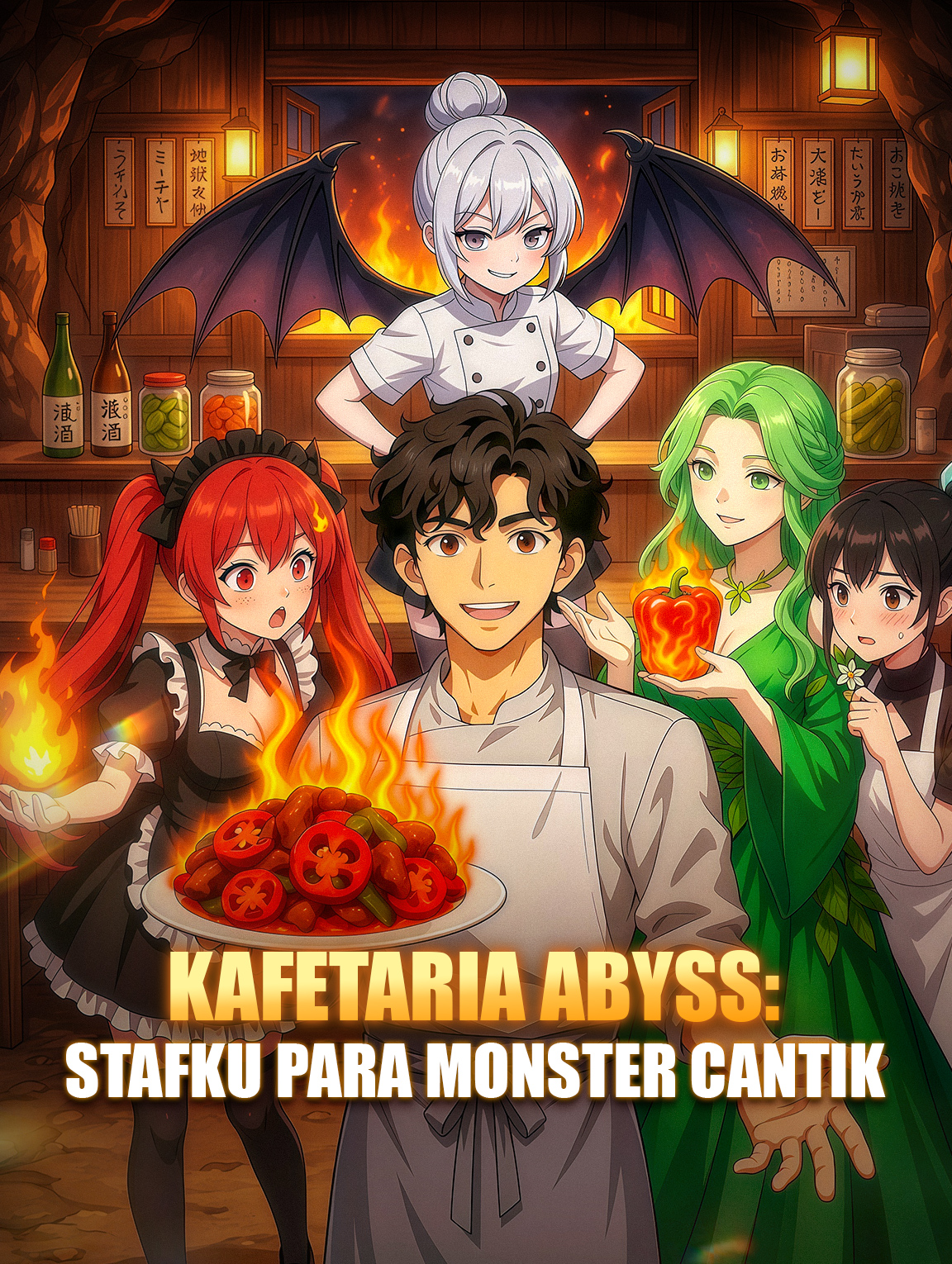 Kafetaria Abyss: Stafku Para Monster Cantik