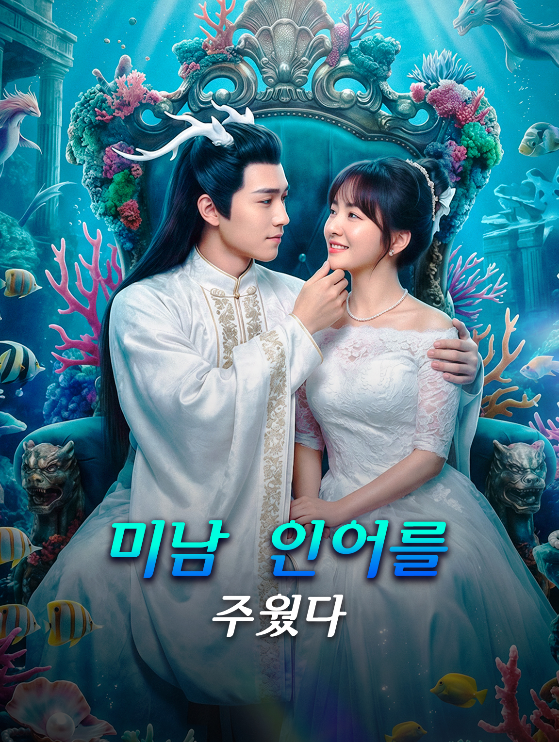 미남 인어를 주웠다