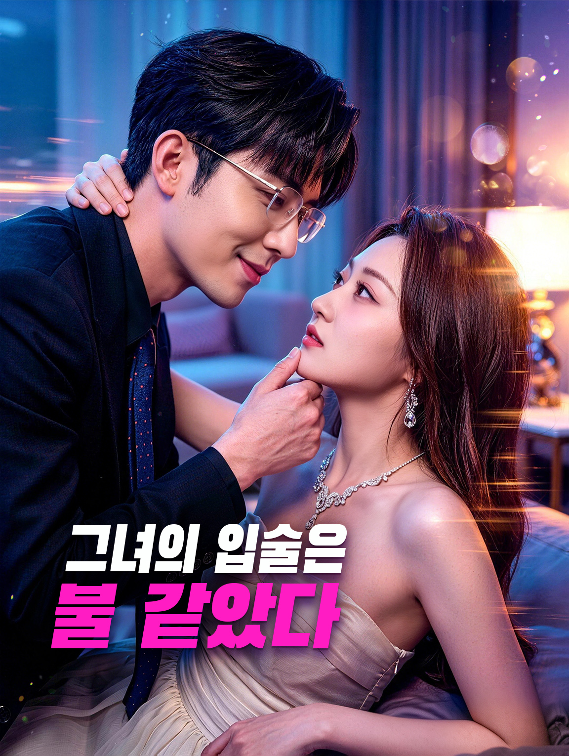 그녀의 입술은 불 같았다