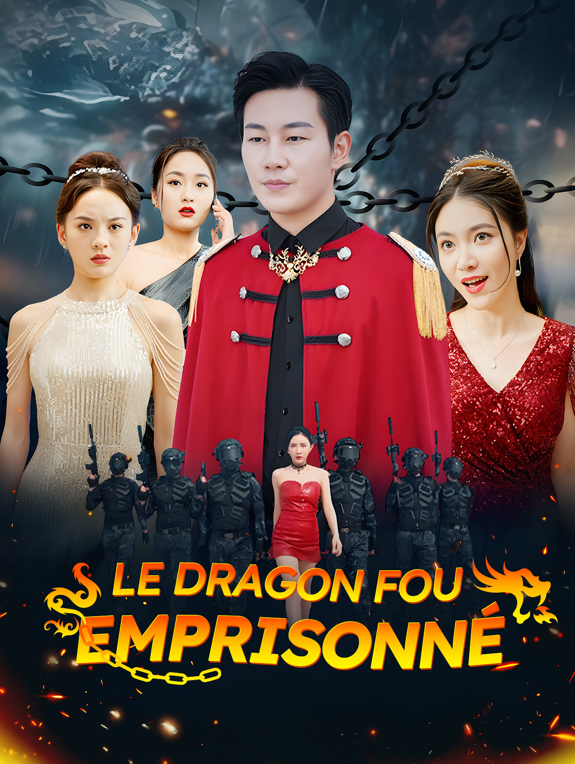 Le Dragon fou emprisonné