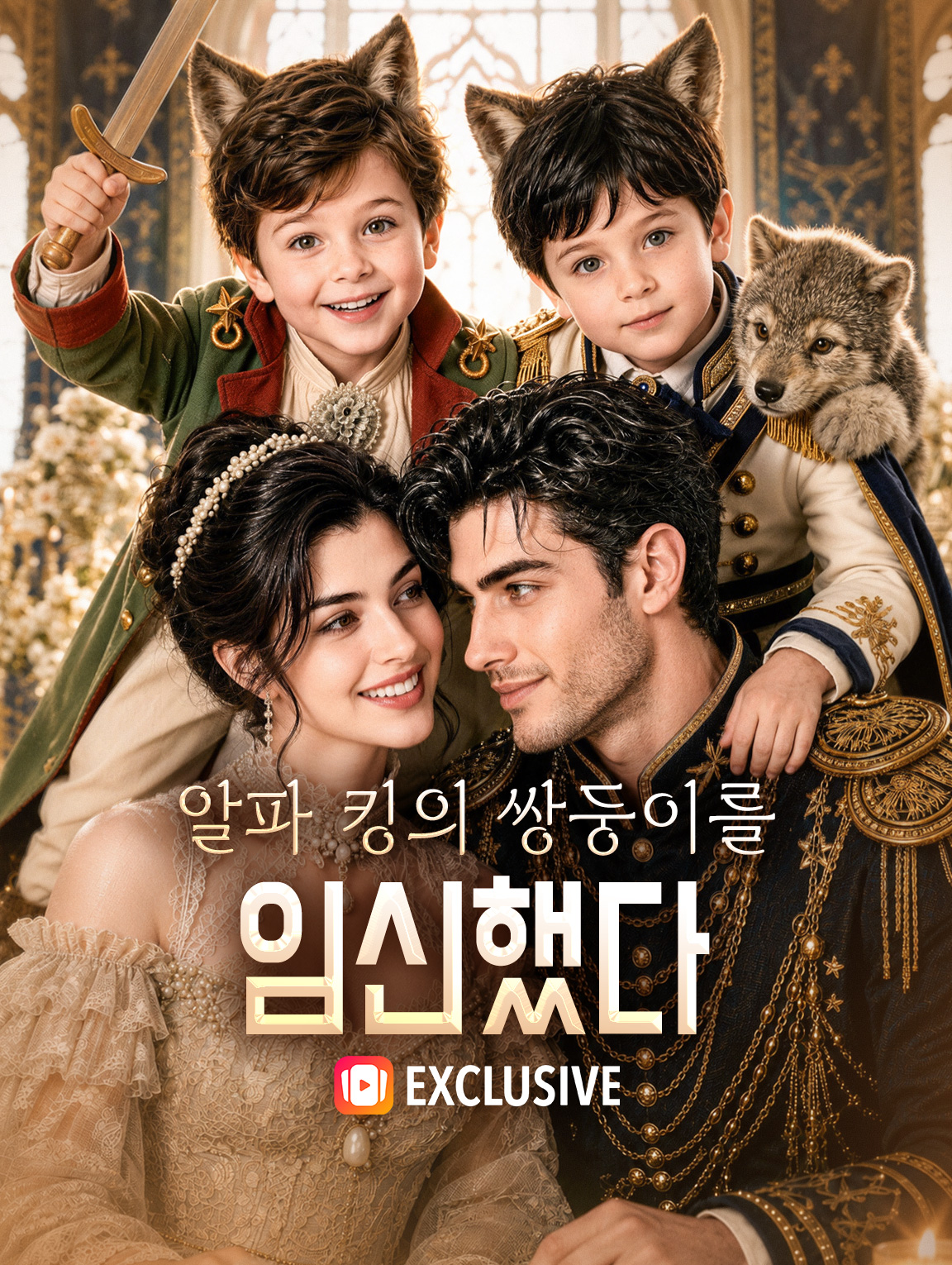 알파 킹의 쌍둥이를 임신했다