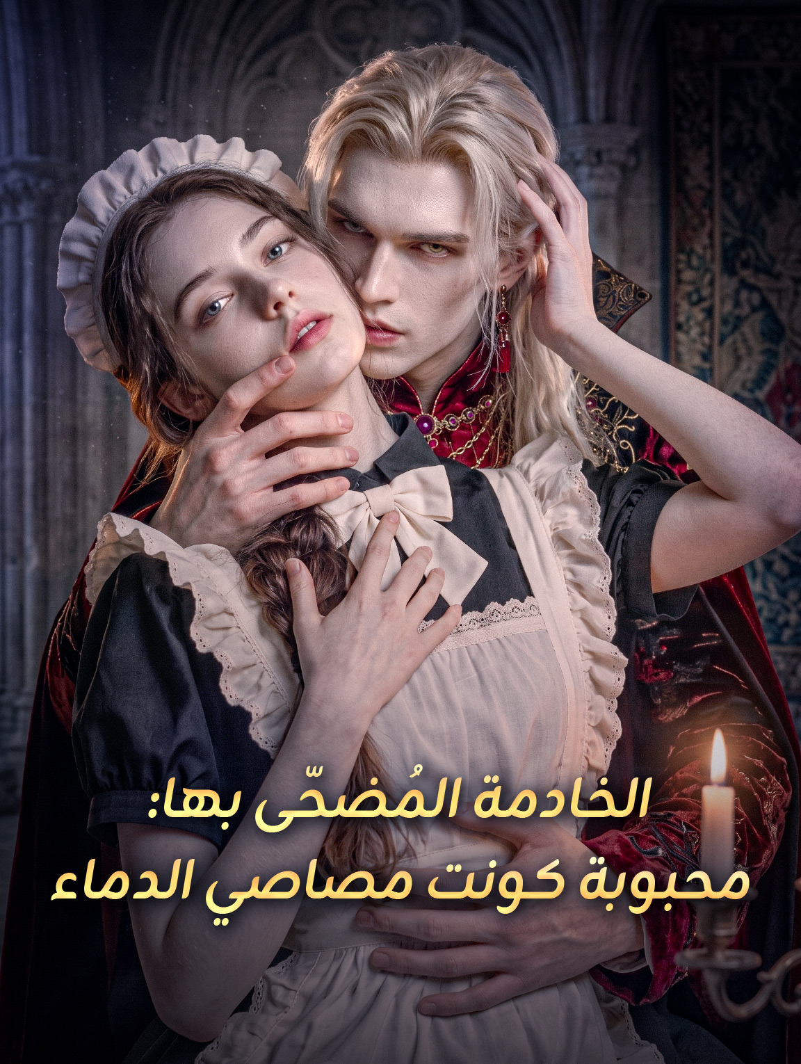 بوستر مسلسل الخادمة المُضحّى بها: محبوبة كونت مصاصي الدماء مترجم