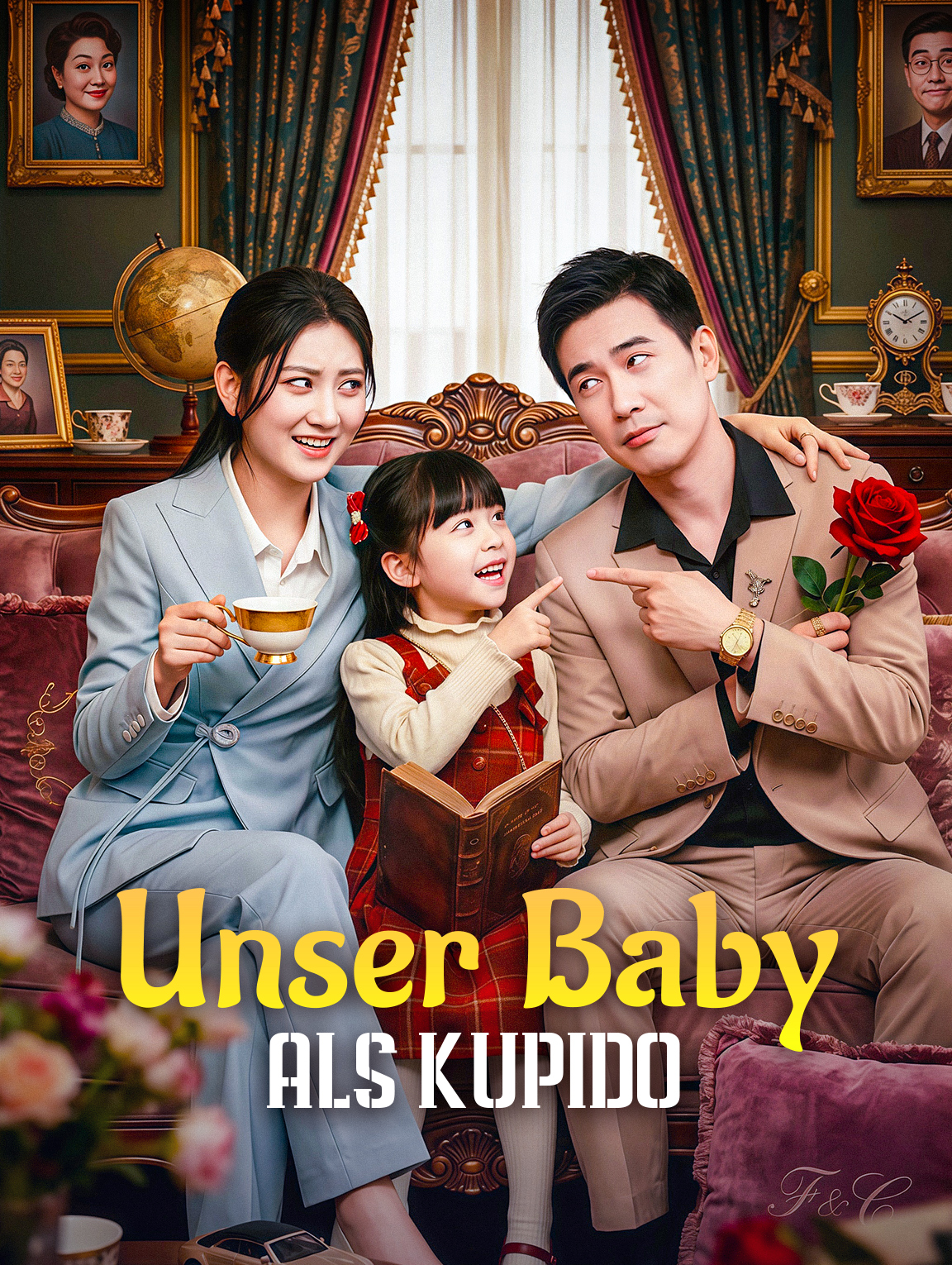 Unser Baby als Kupido