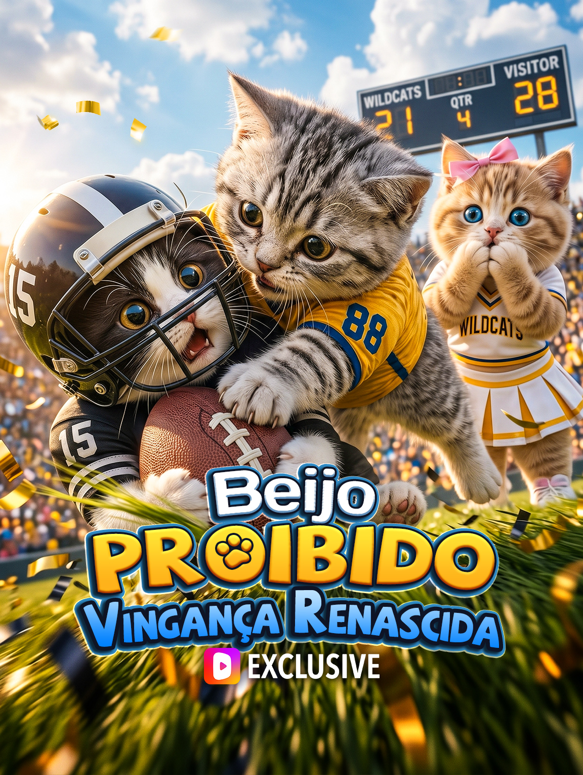 Beijo Proibido, Vingança Renascida(Dublado)