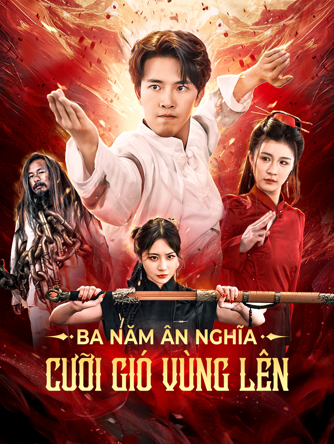 Ba Năm Ân Nghĩa, Cưỡi Gió Vùng Lên