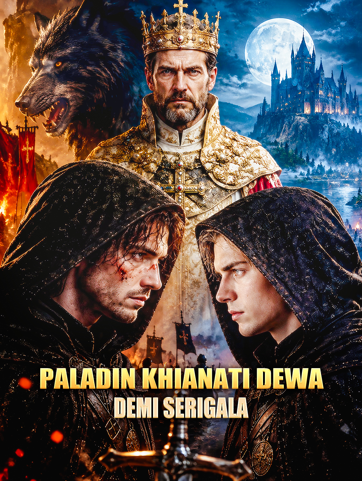 Poster Paladin Khianati Dewa demi Serigala