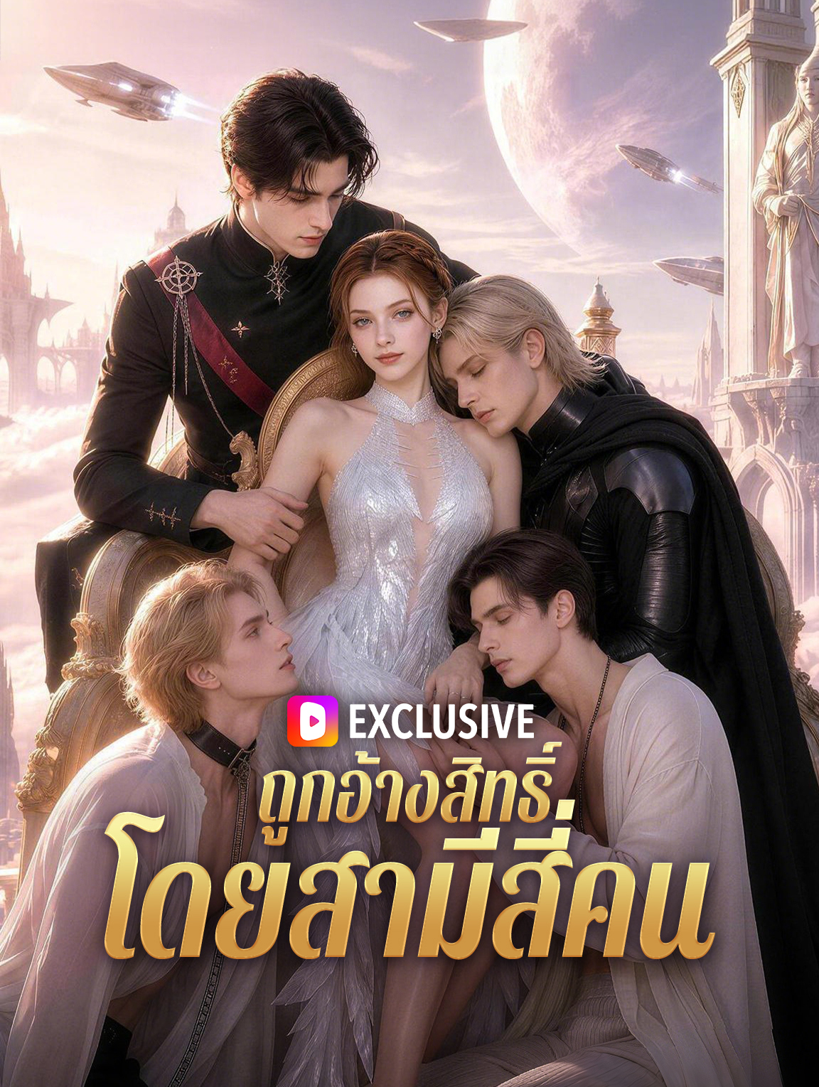 ถูกอ้างสิทธิ์ โดยสามีสี่คน(พากย์เสียง)