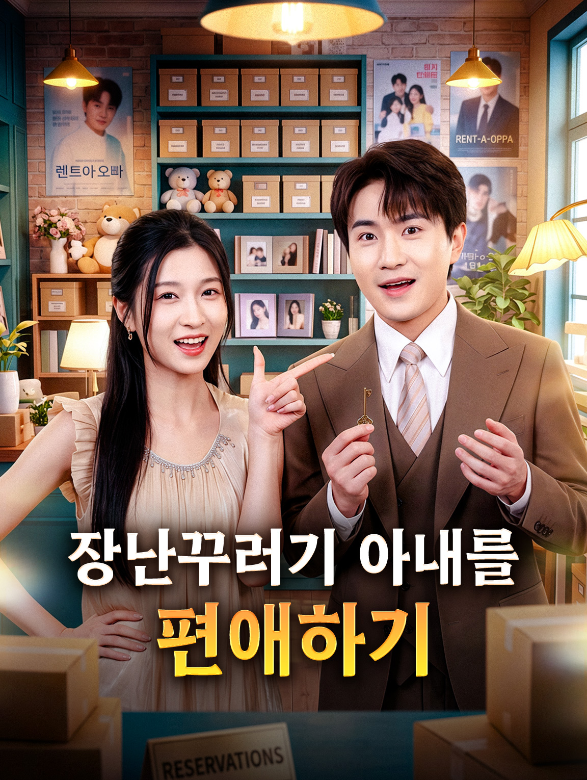 장난꾸러기 아내를 편애하기