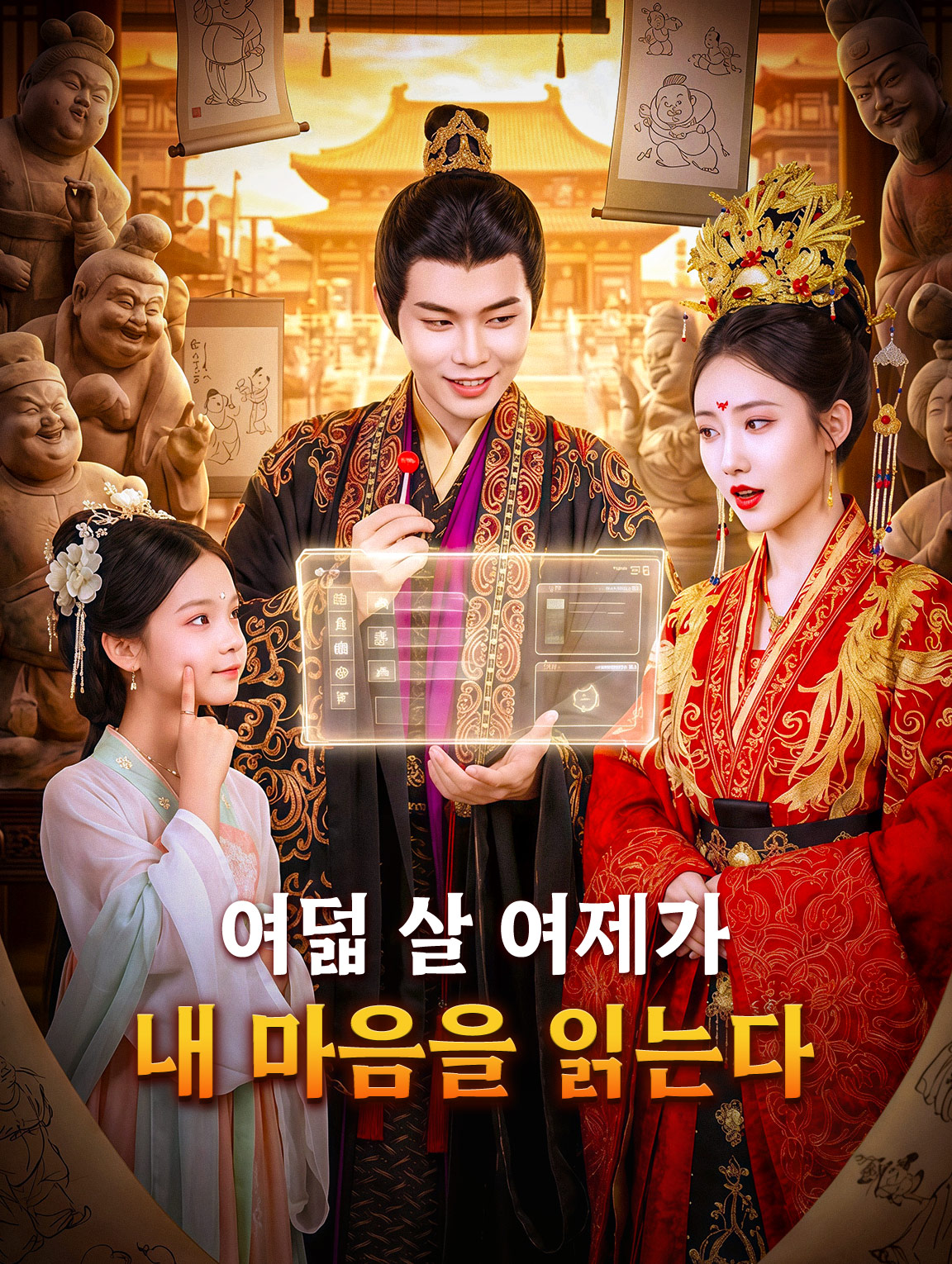 여덟 살 여제가 내 마음을 읽는다