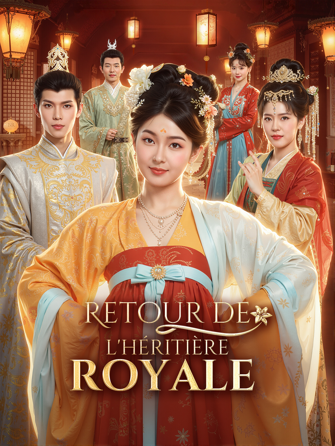 Retour de l'héritière royale