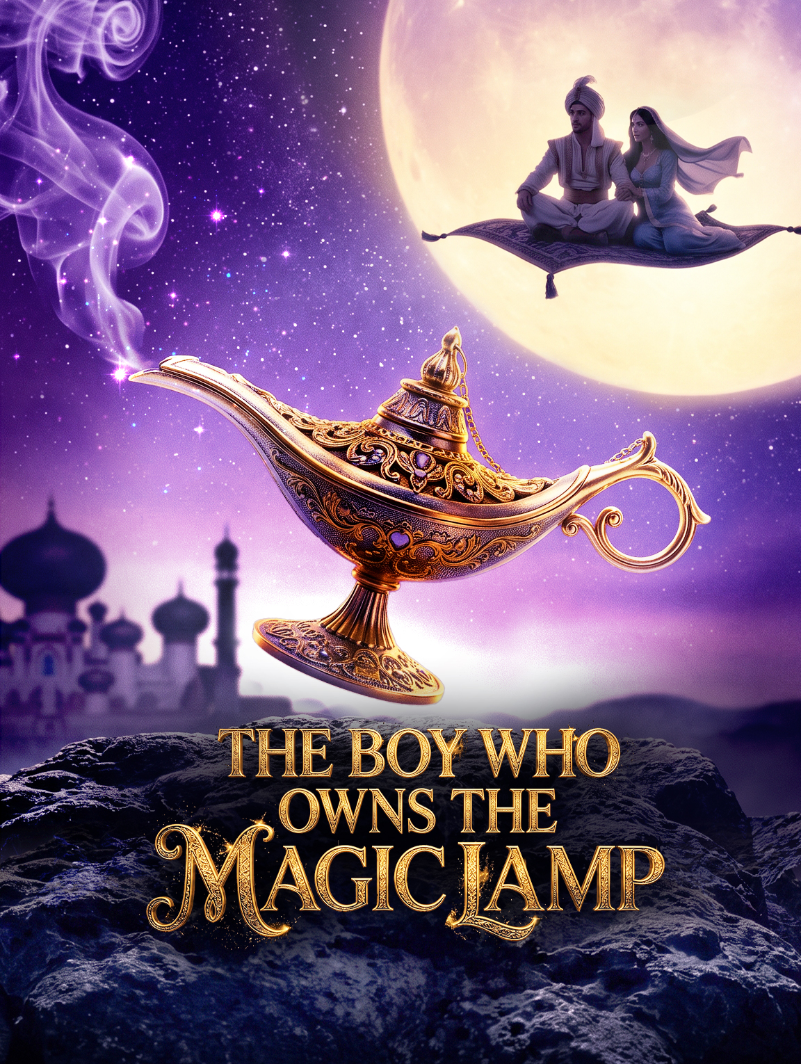 The Boy Who Owns the Magic Lamp