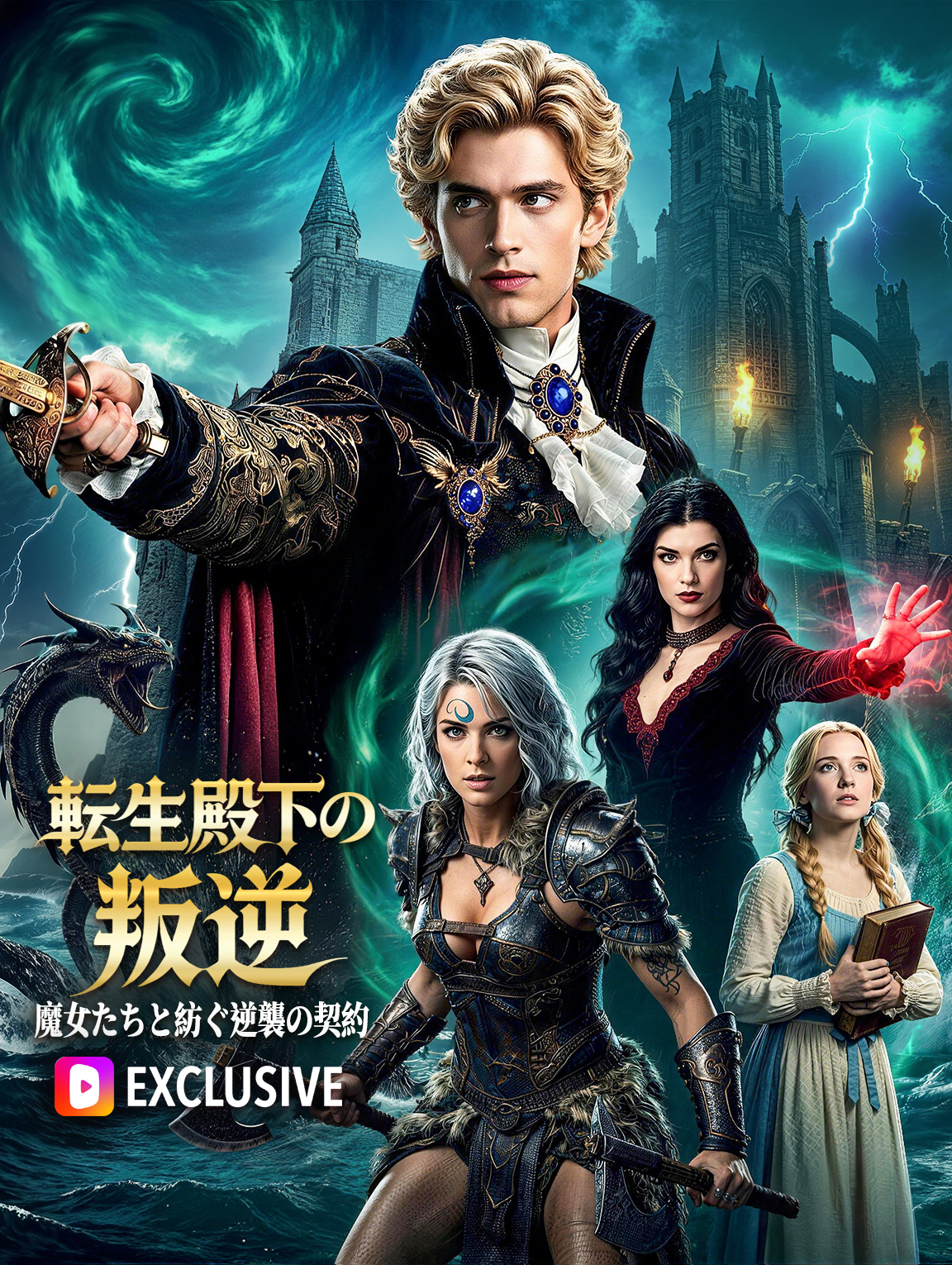 転生殿下の叛逆～魔女たちと紡ぐ逆襲の契約～