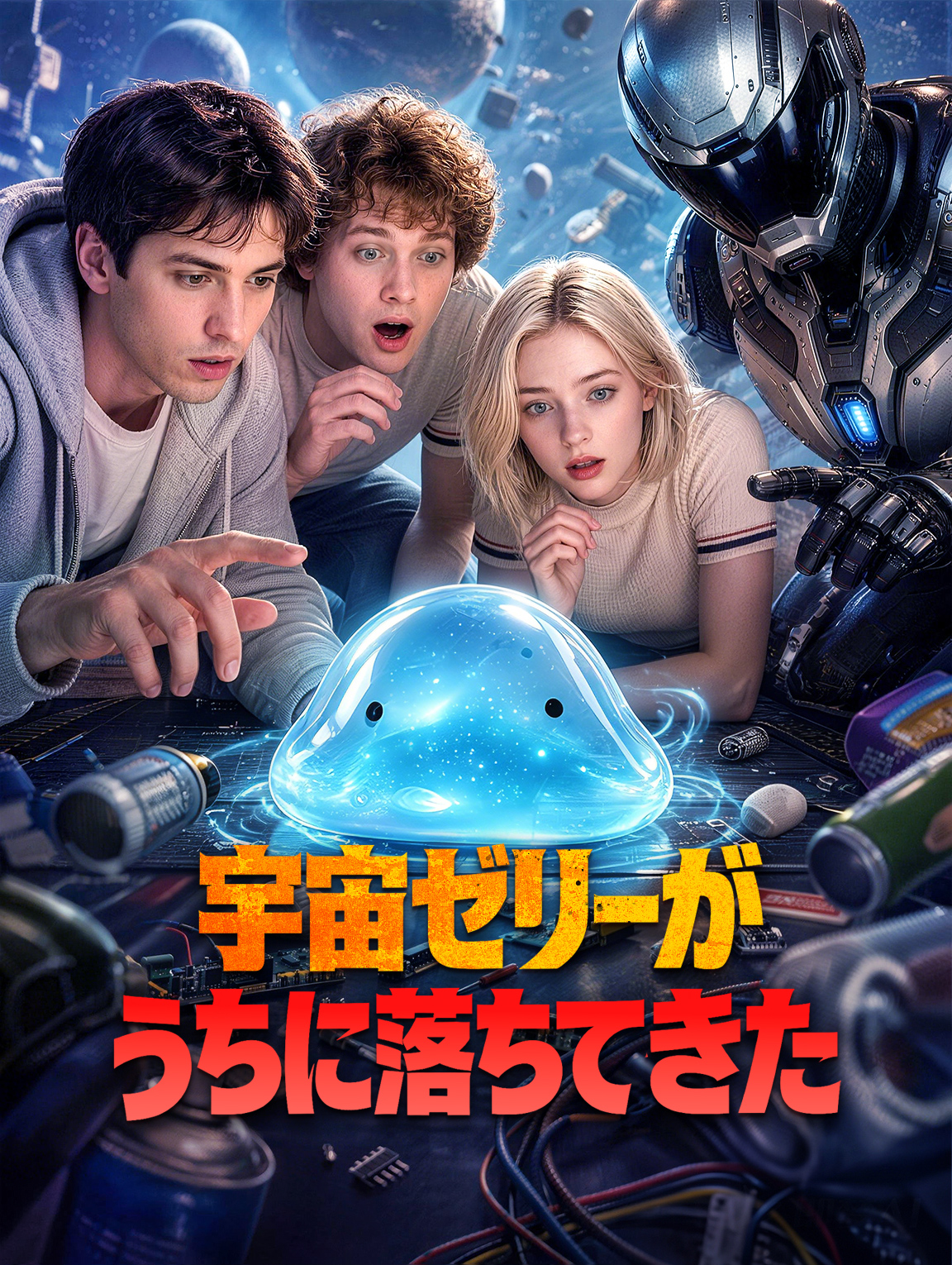 宇宙ゼリーがうちに落ちてきた
