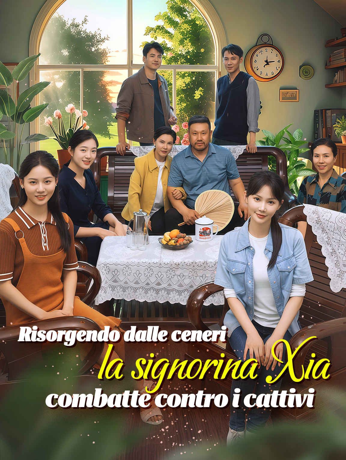 Risorgendo dalle ceneri, la signorina Xia combatte contro i cattivi