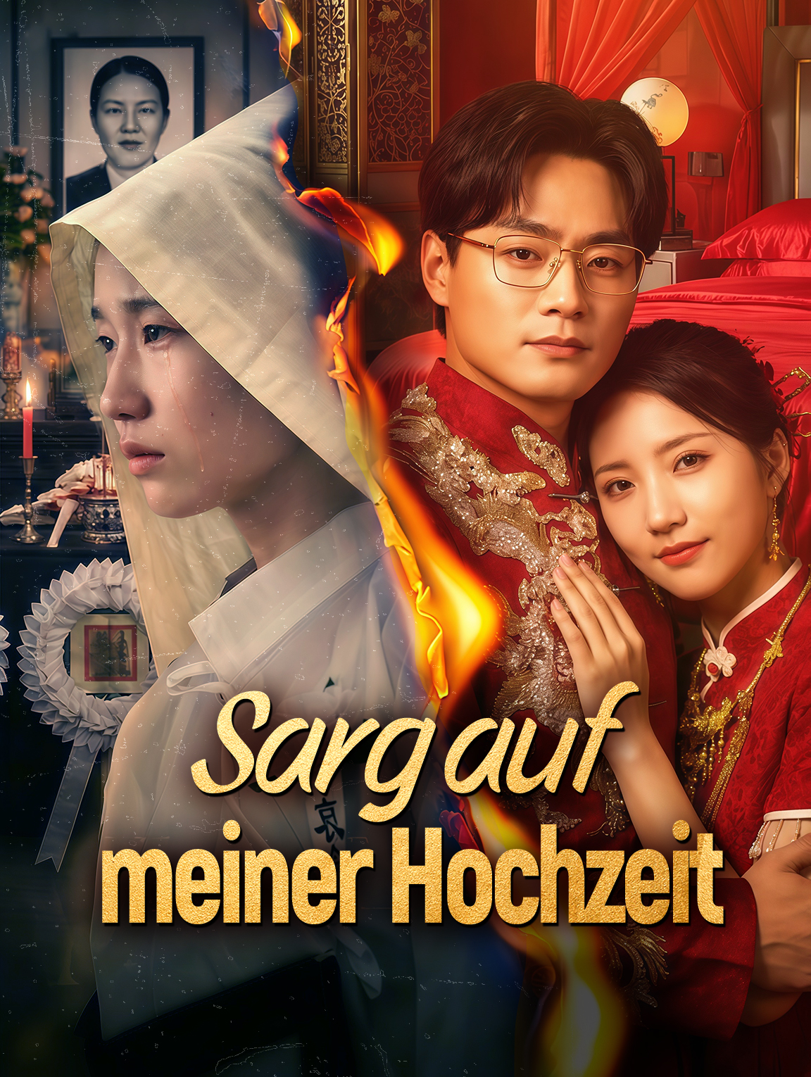 Sarg auf meiner Hochzeit