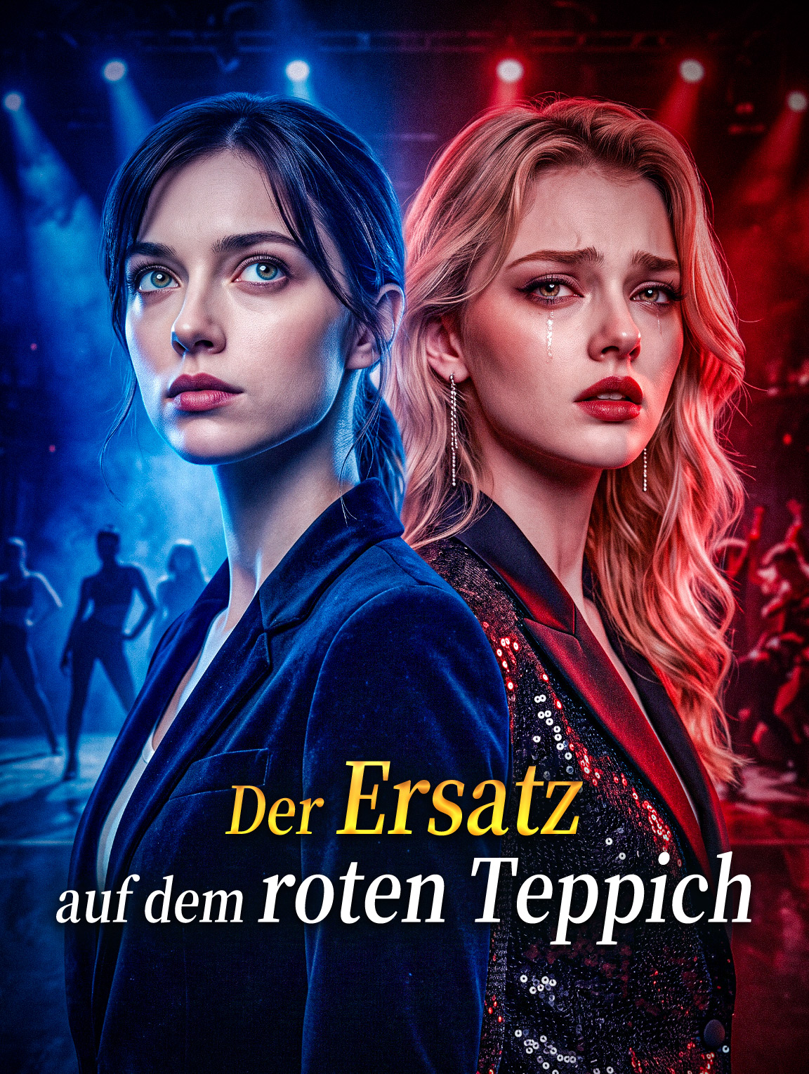 Der Ersatz auf dem roten Teppich