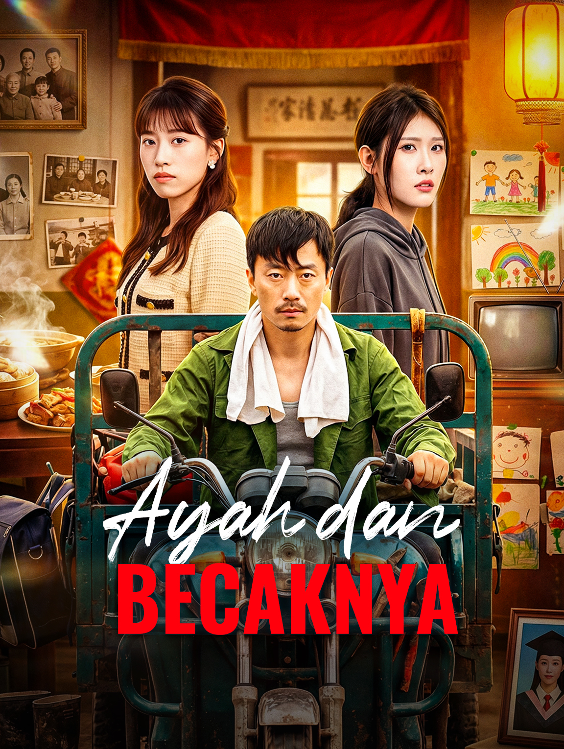 Ayah dan Becaknya