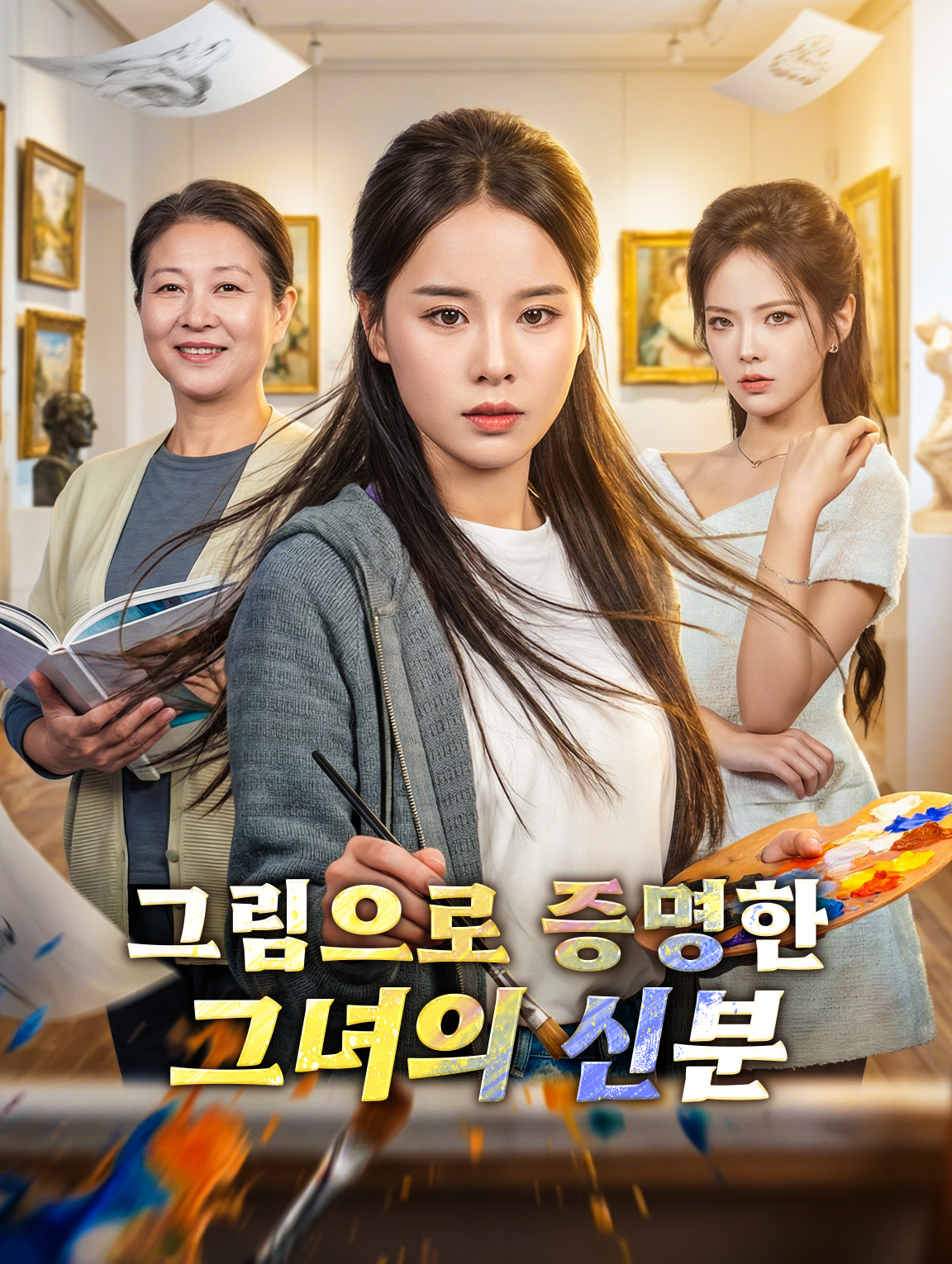 그림으로 증명한 그녀의 신분