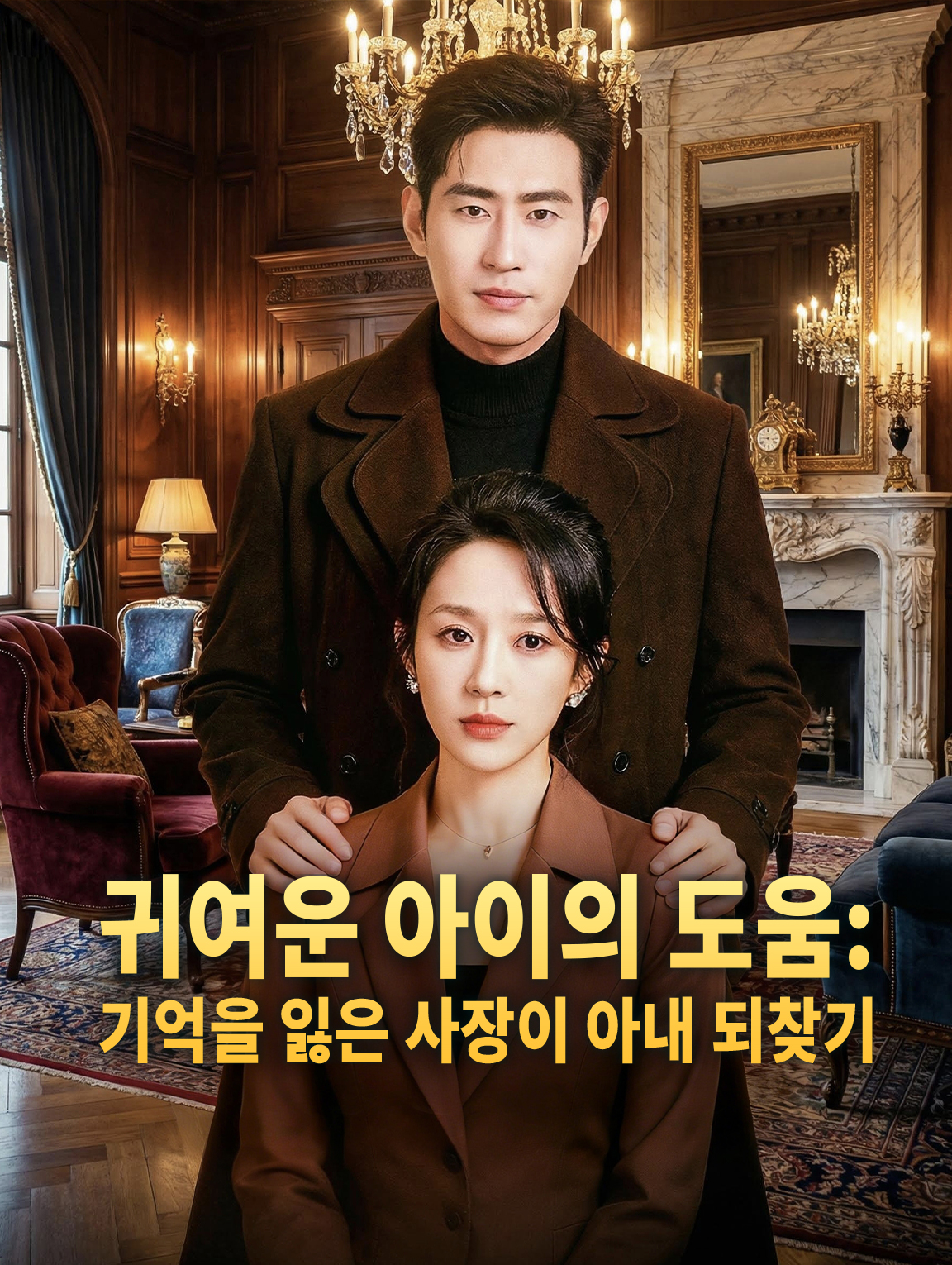 귀여운 아이의 도움: 기억을 잃은 사장이 아내 되찾기