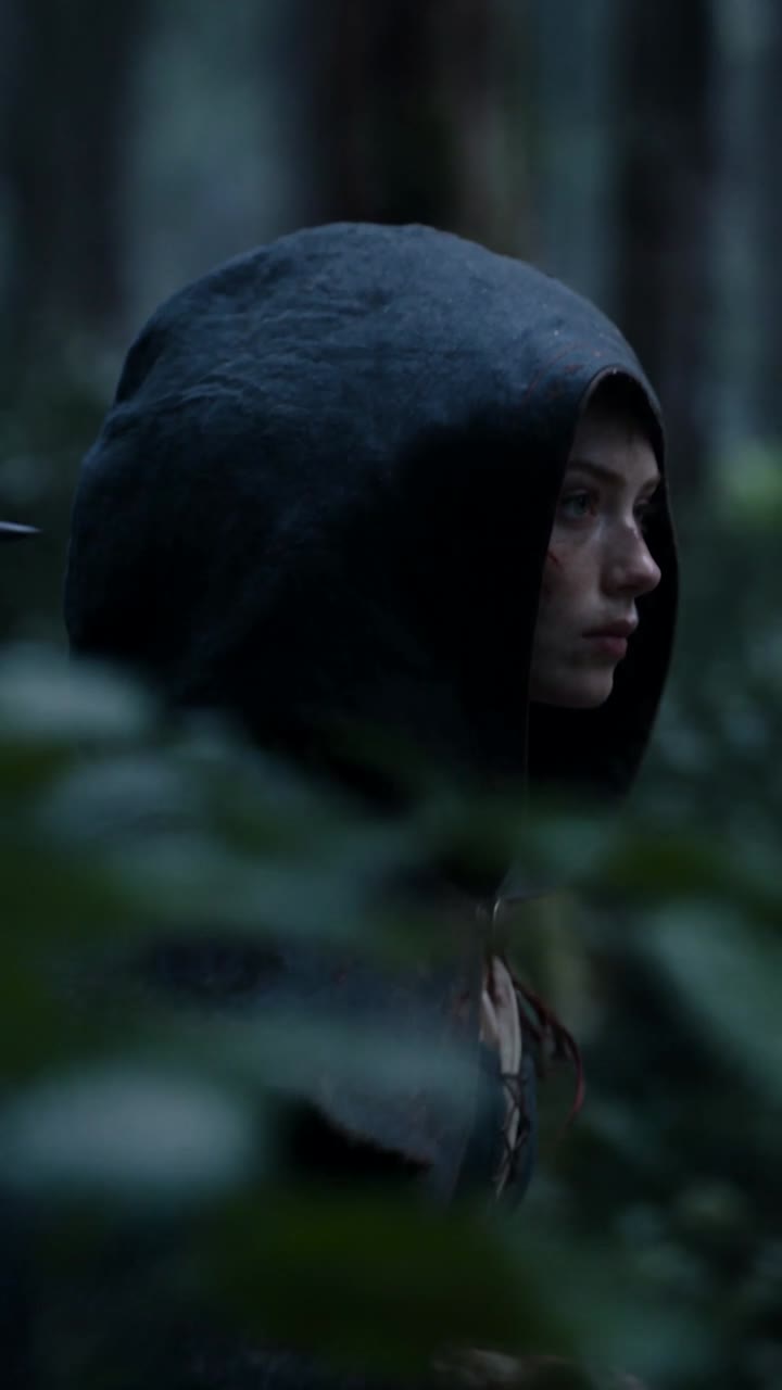 The Beast and the Rose in the Moonlight